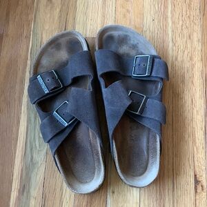 Birkenstock soft foot bed sandals 39